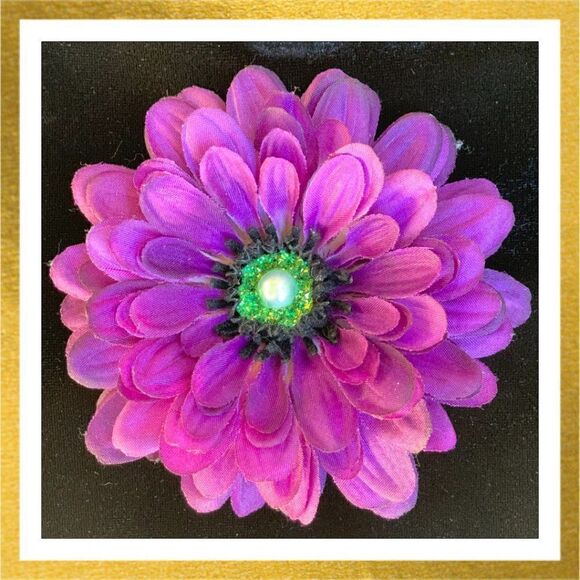 3/$20 Handmade FLOWER Floral HAIR CLIP Barrette - Picture 1 of 1